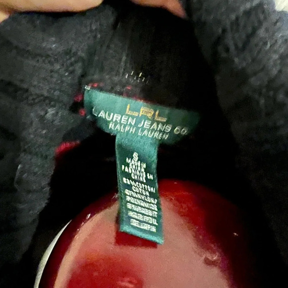 Ralph Lauren Co Aztec Print Turtleneck Sweater, size small - Picture 2 of 5